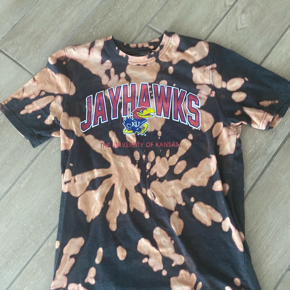 Jayhawks Tie-Dye T-Shirt